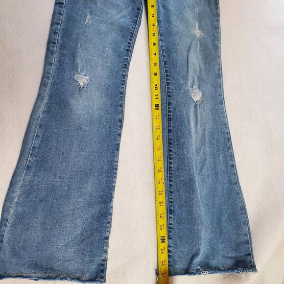 Jessica Simpson Jeans Tween Girl's Size 16 Bootcut Cute Square Pockets on Front - Picture 15 of 15